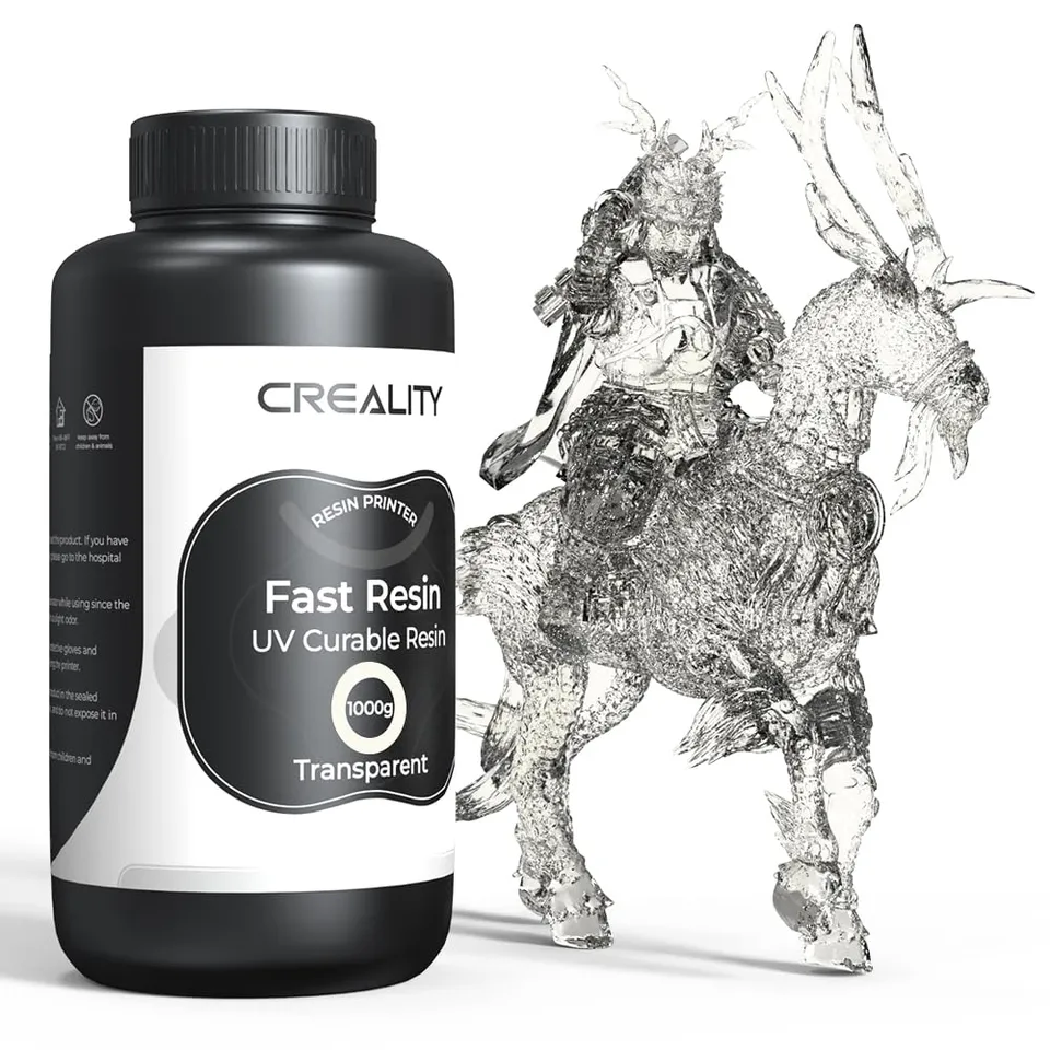 creality-r-sine-rapide-1kg-405nm-uv-transparent-pour-impression-3d-lcd-dlp-sla-d image 1