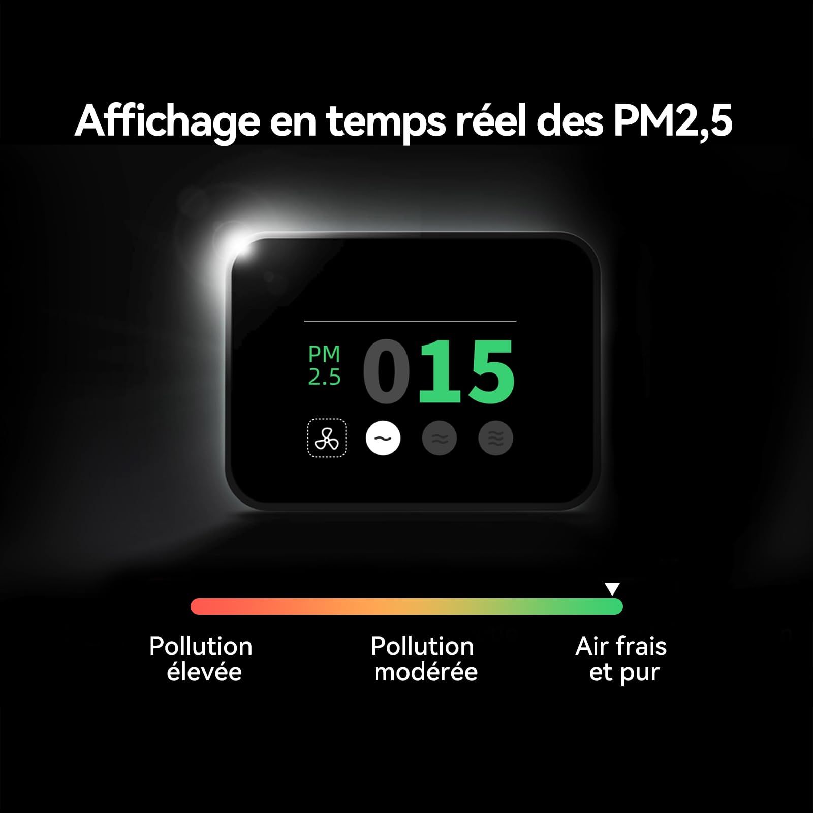 creality-purificateur-d-air-impression-3d-tactile-360-pm2-5 image 2