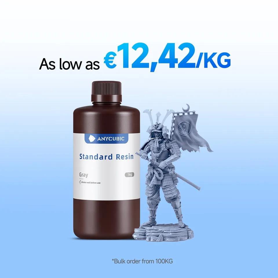 anycubic-standard-resin-lot-10-100kg-r-sine-uv-standard-pour-imprimante-3d-lcd image 1