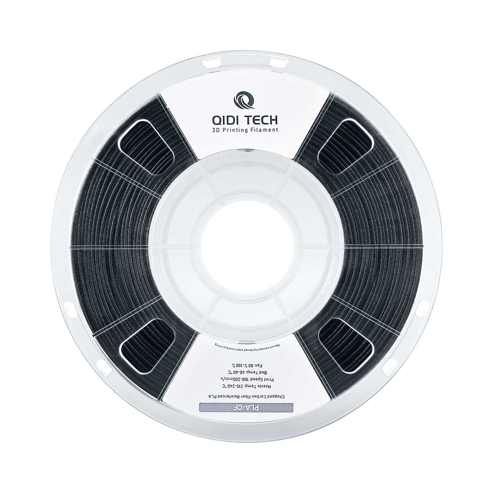 qidi-tech-pla-cf-filament-pla-carbone-1-75-mm-mat-facile image 4