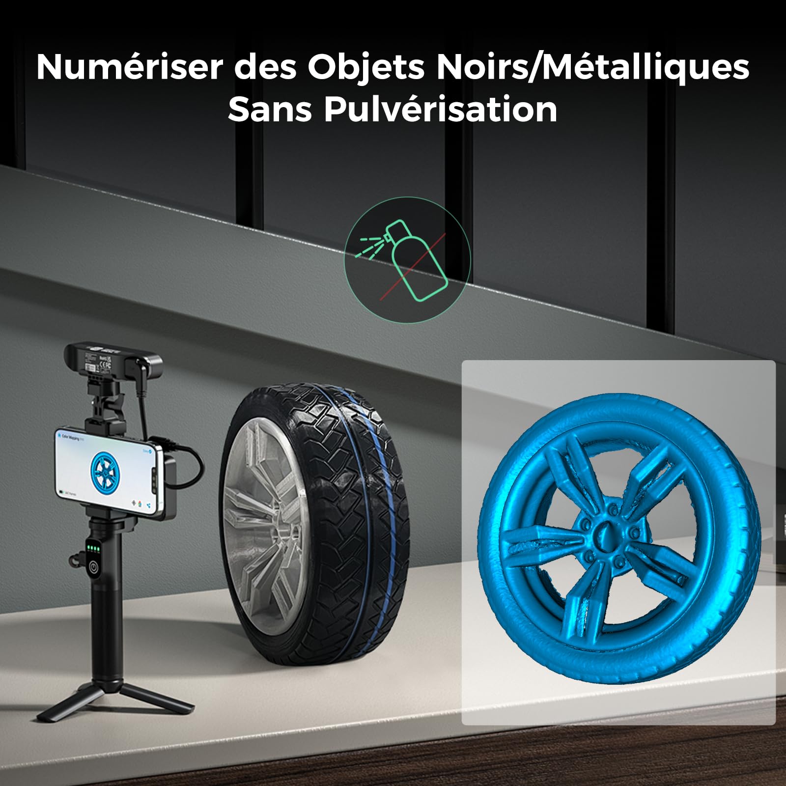 creality-ferret-pro-scanner-3d-0-1-mm-wifi-6-couleur-24-bits image 4