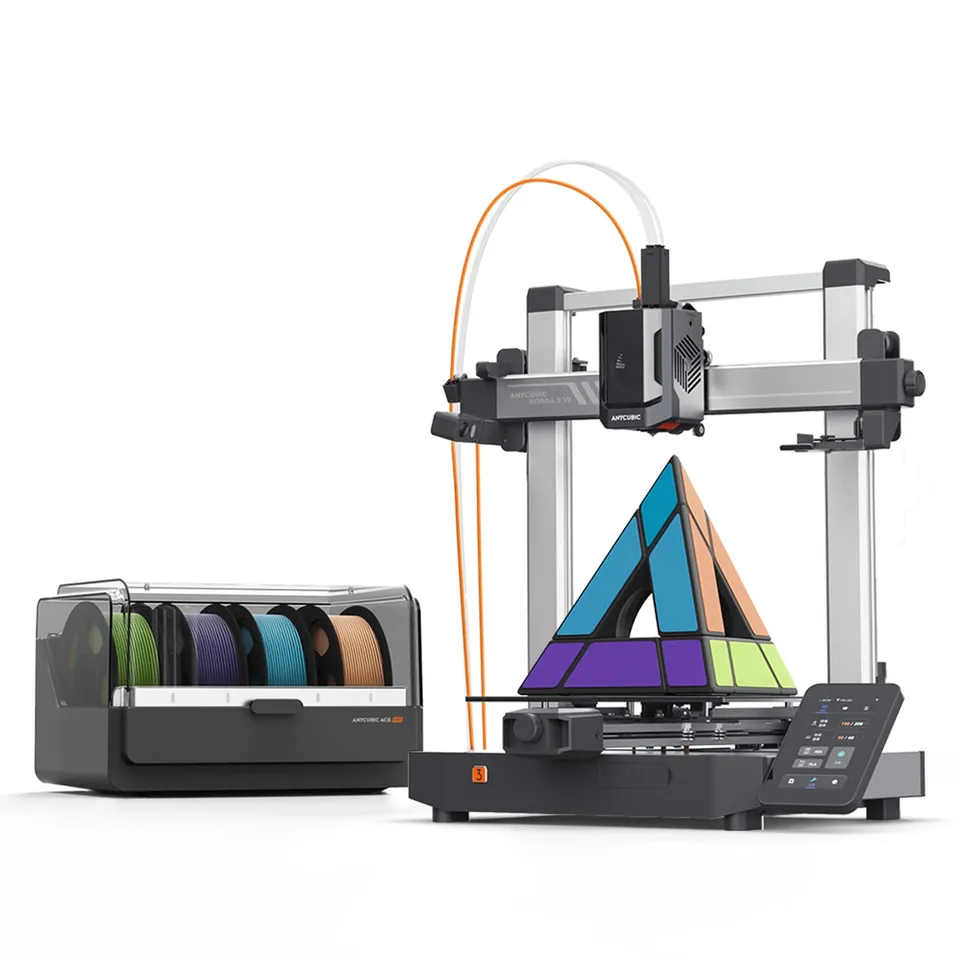 anycubic-kobra-3-v2-combo-imprimante-3d-multicolore image 1