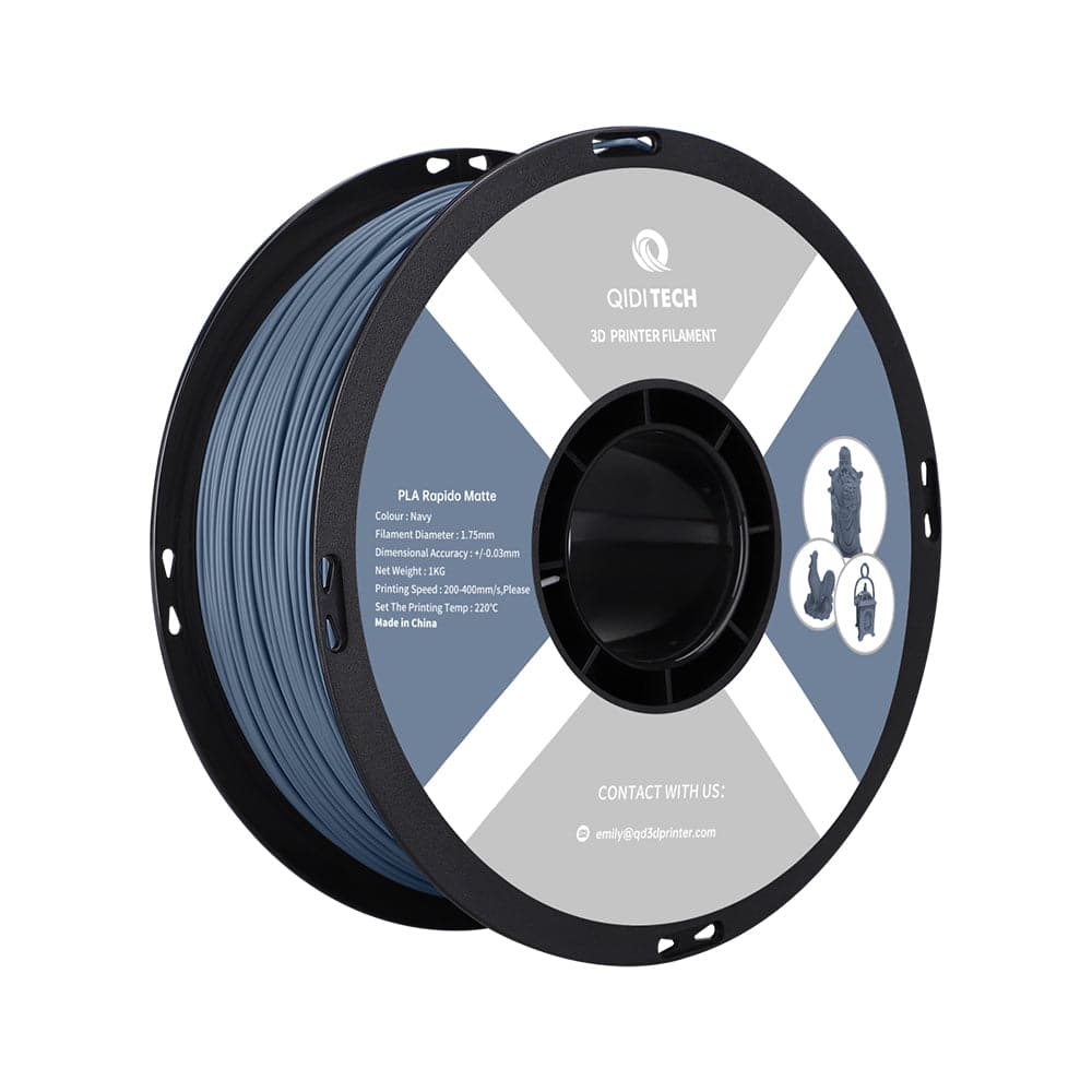 qidi-tech-pla-rapide-mat-filament-pour-imprimante-3d-texture-mate-anti-gauchisse image 2