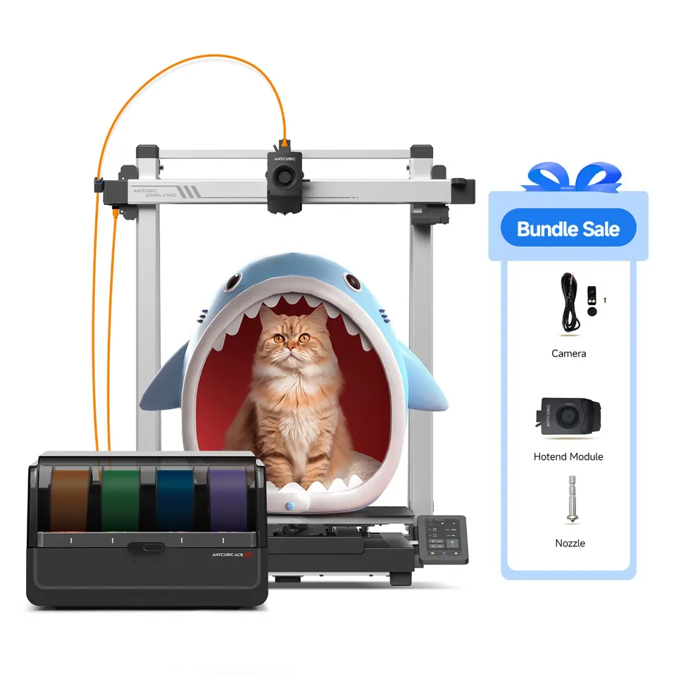 anycubic-kobra-3-max-combo-pack-grand-format-4-couleurs-impression-rapide image 1