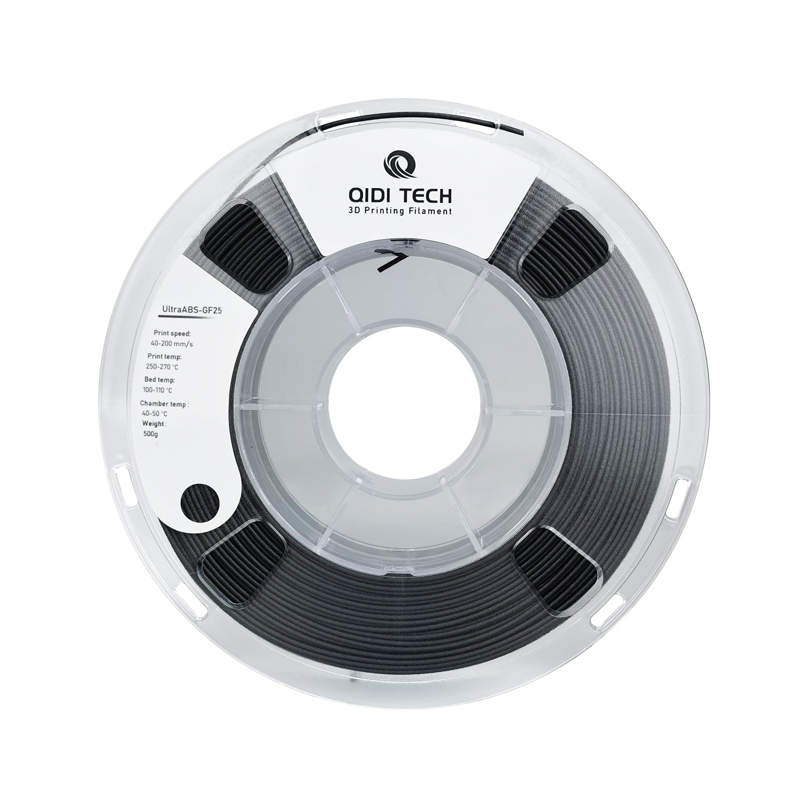 qidi-tech-filament-abs-gf25-0-5-kg-renforc-fibre-de-verre image 1