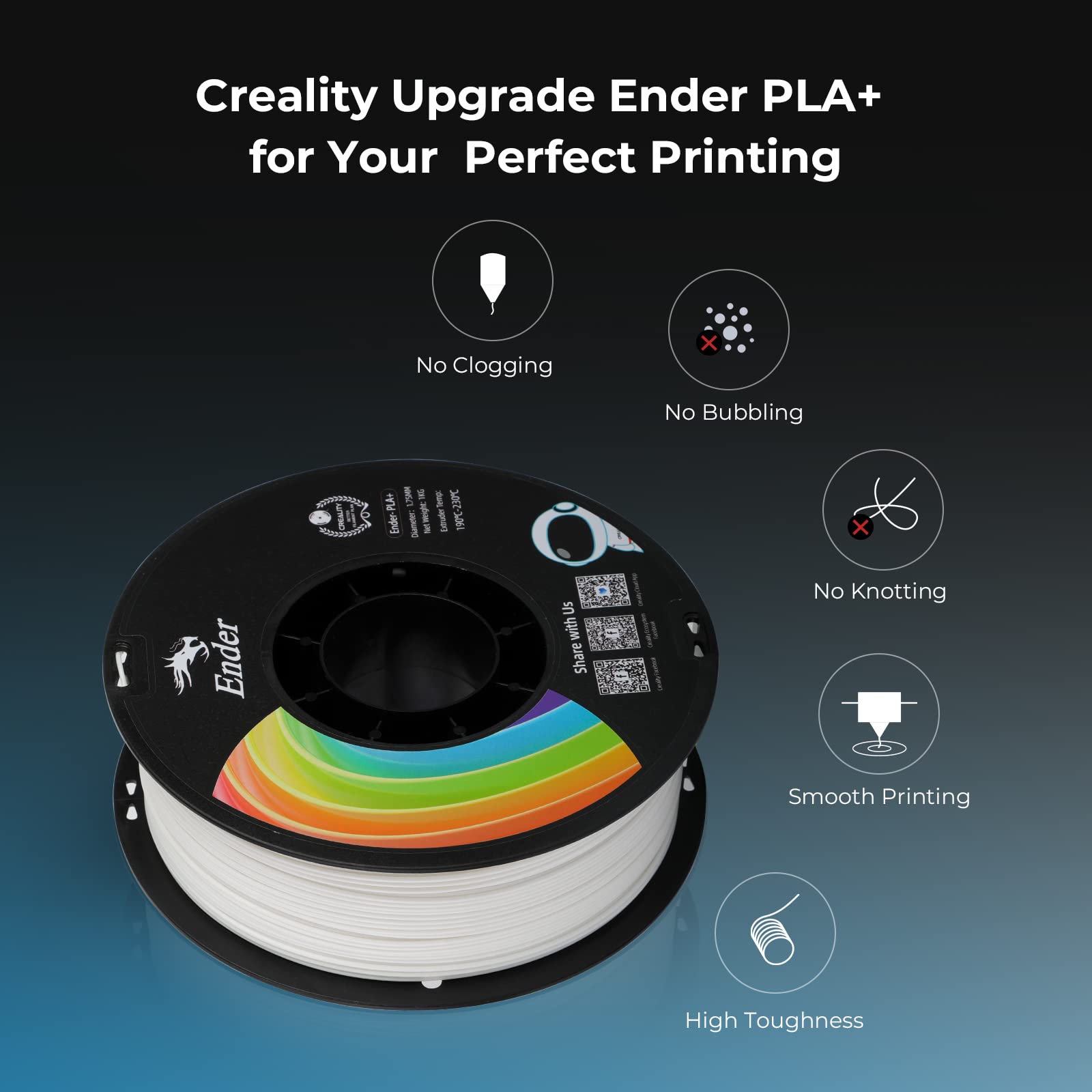 creality-ender-pla-filament-1-75mm-1kg-blanc image 3