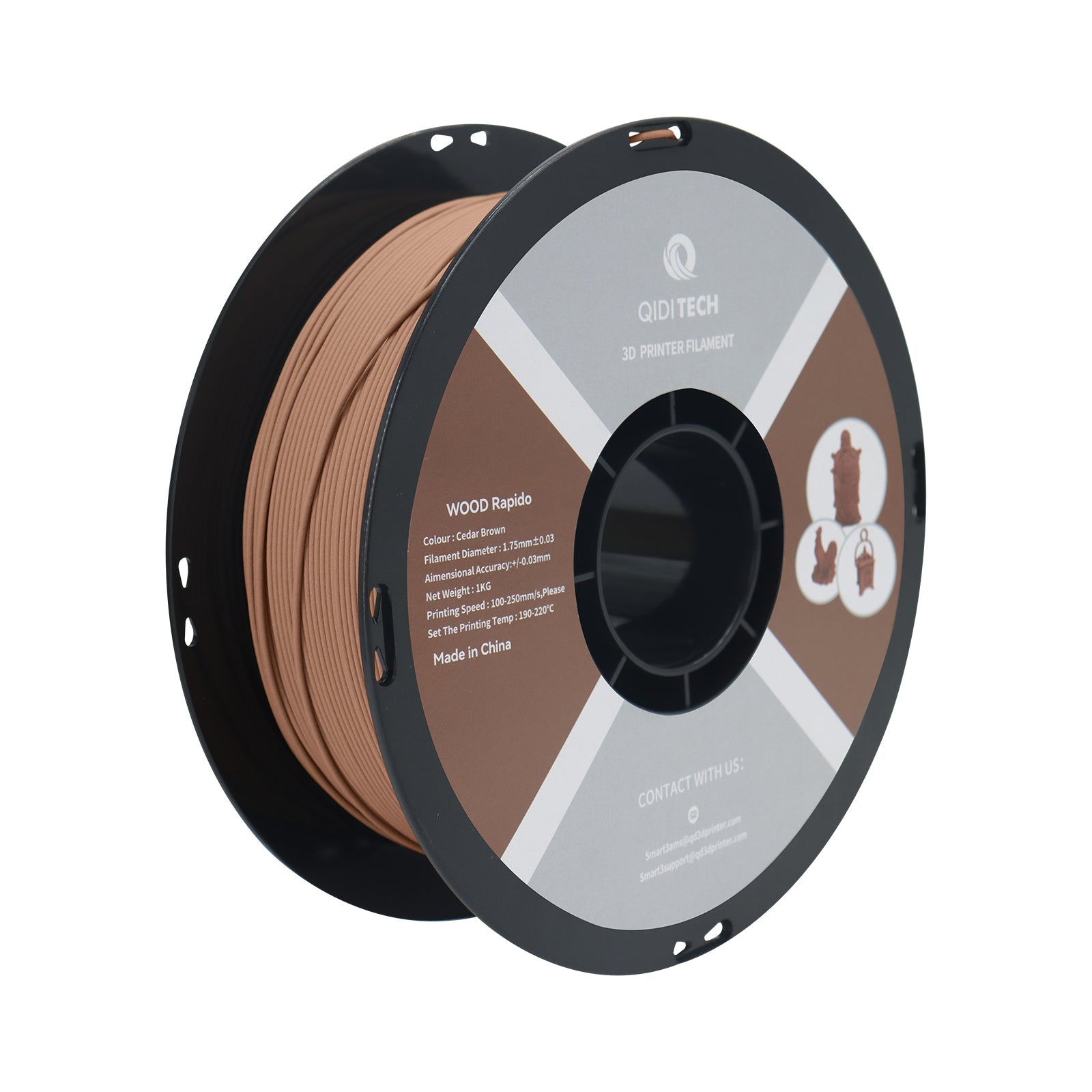 qidi-tech-pla-bois-filament-effet-bois-pour-imprimante-3d image 3