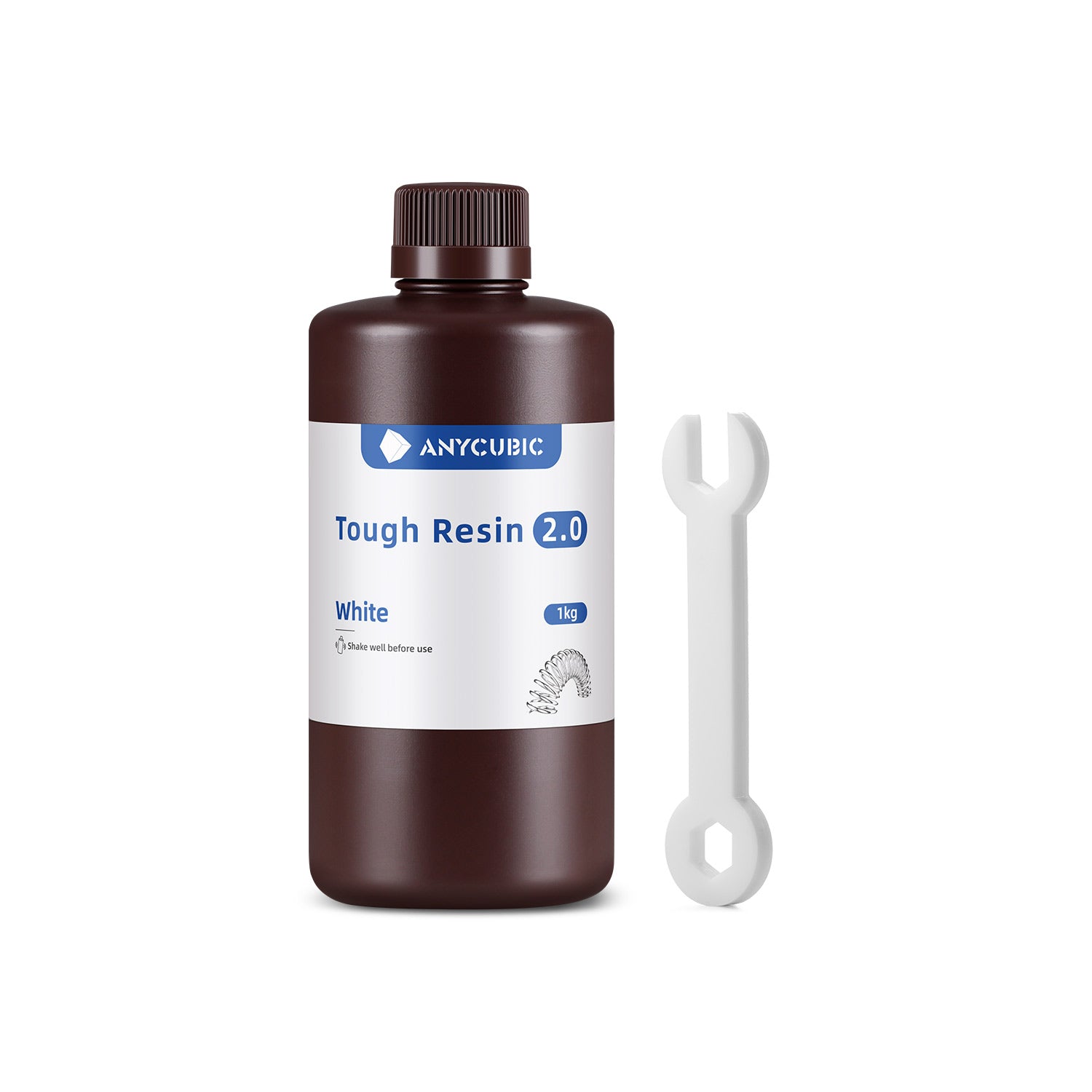 anycubic-tough-resin-2-0-r-sine-technique-1kg-noir-gris-blanc-vert-transparent image 8