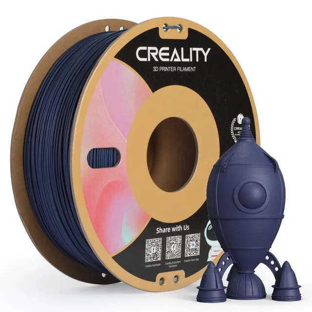 creality-cr-pla-matte-filament-1-75-mm-1-kg-bleu image 1
