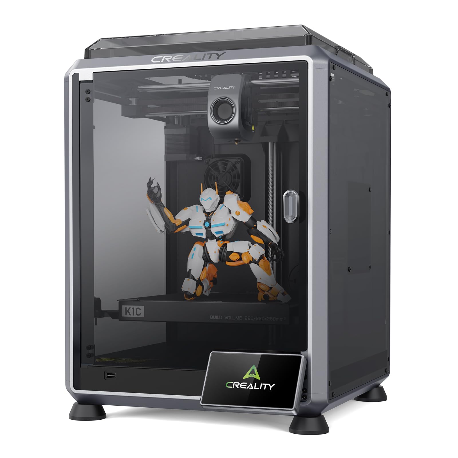 creality-k1c-imprimante-3d-corexy-haute-vitesse-600-mm-s-avec-cam-ra-ai-nivellem image 1