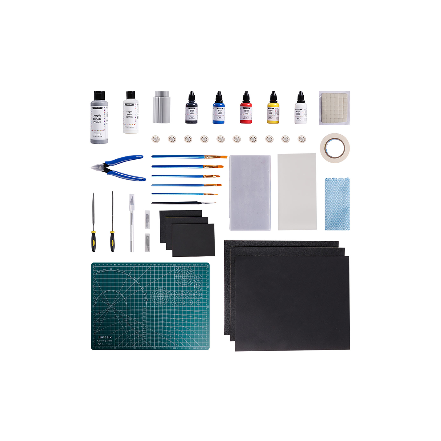 anycubic-3d-printing-painting-kit-kit-complet-de-finition-et-peinture-pour-mod-l image 1