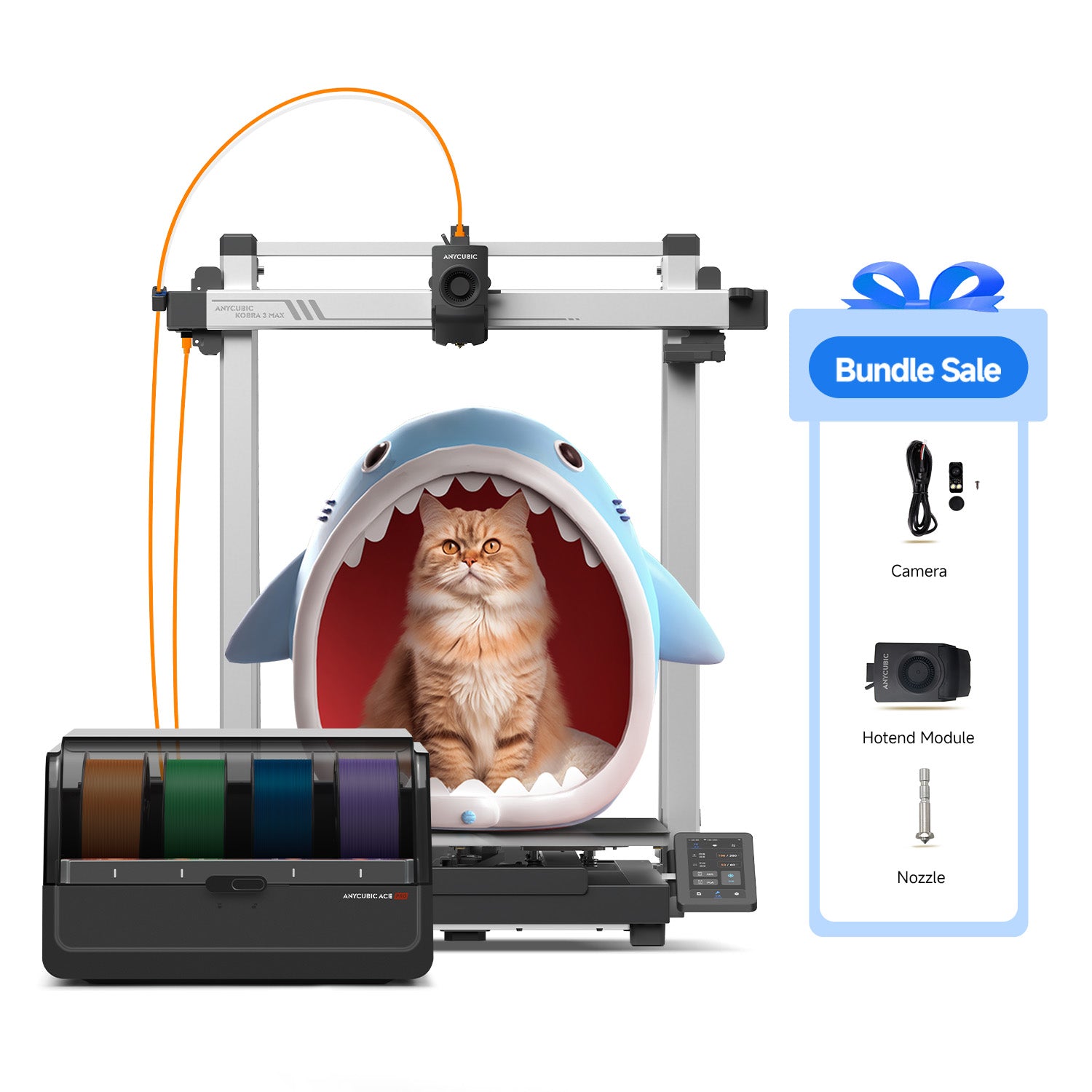 anycubic-kobra-3-max-combo-pack-grand-format-4-couleurs-impression-rapide image 1