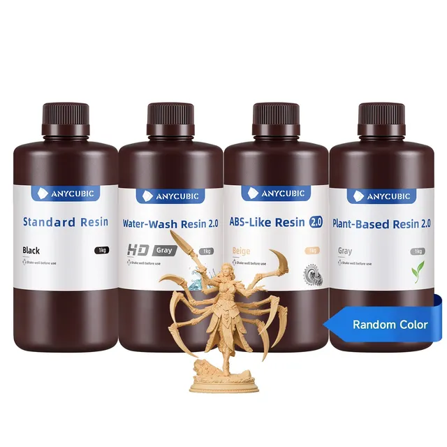 anycubic-beginner-resin-bundle-4x1kg-pack-r-sines-standard-abs-like-water-wash-p image 1