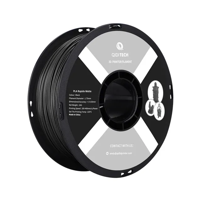 qidi-tech-pla-rapide-mat-filament-pour-imprimante-3d-texture-mate-anti-gauchisse image 1