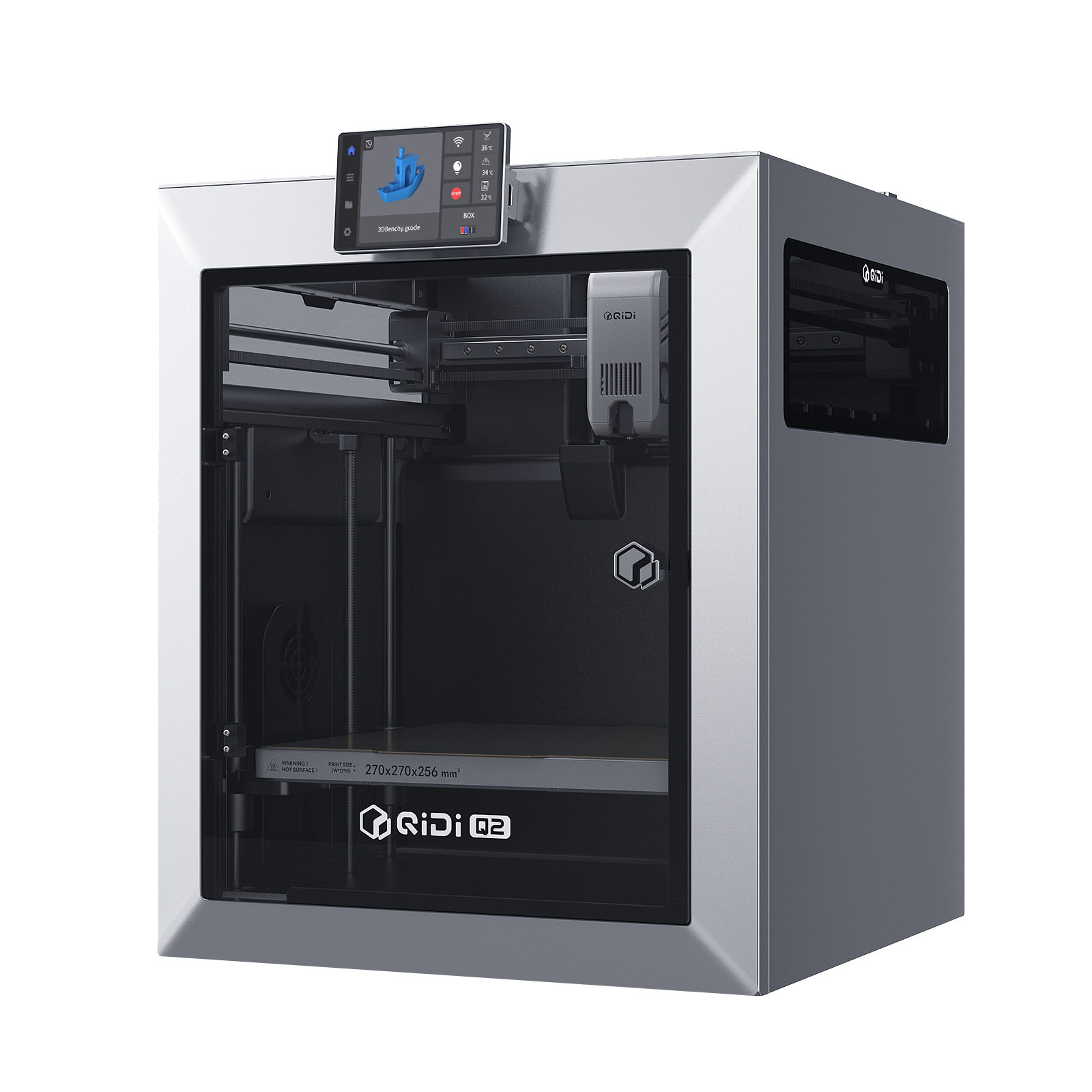qidi-tech-q2-imprimante-3d-270x270x256-mm-370-c-caisson-actif-65-c image 3