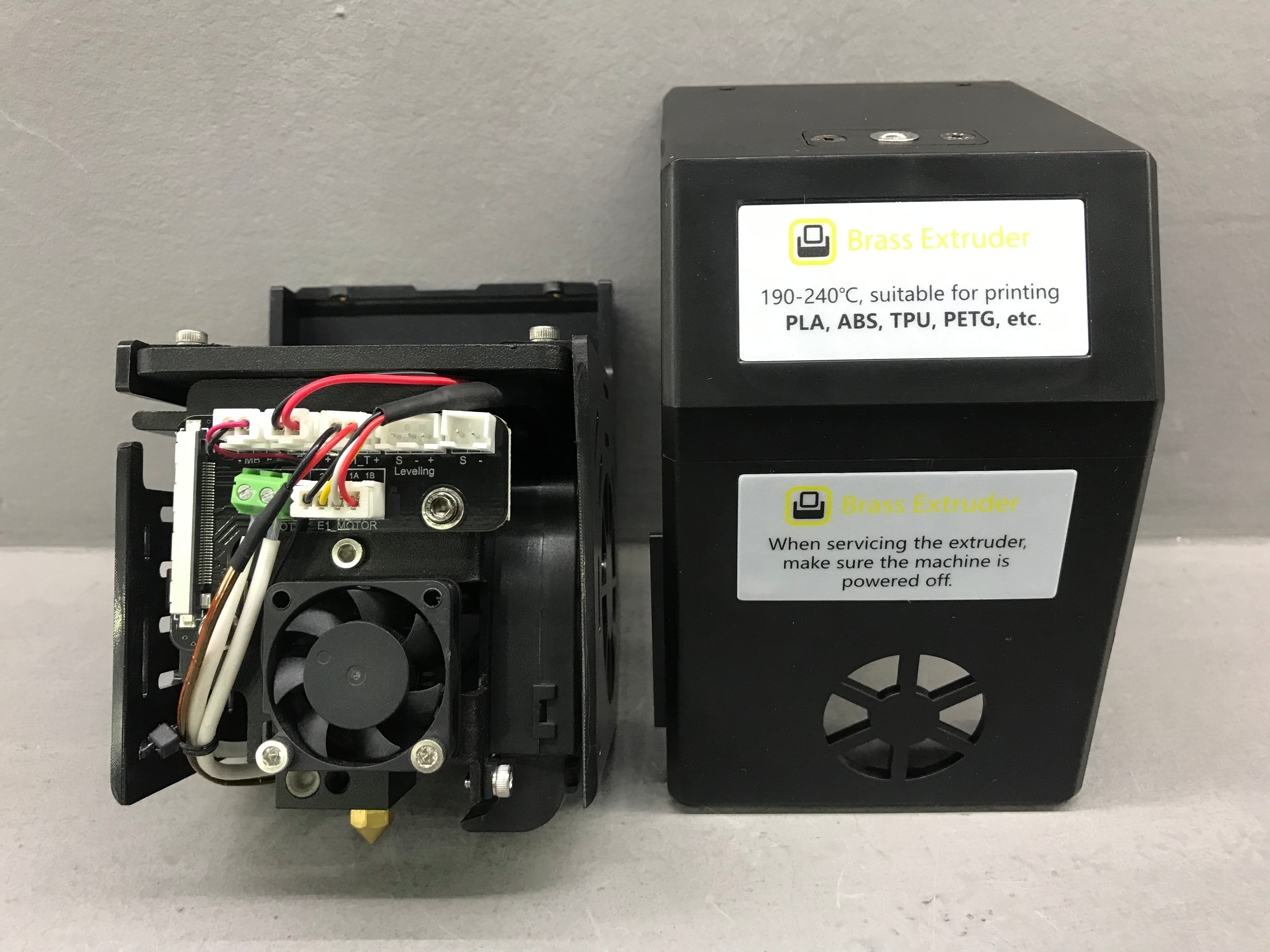 qidi-tech-x-cf-pro-extrudeur-complet-sans-capot-ni-bl-touch image 3