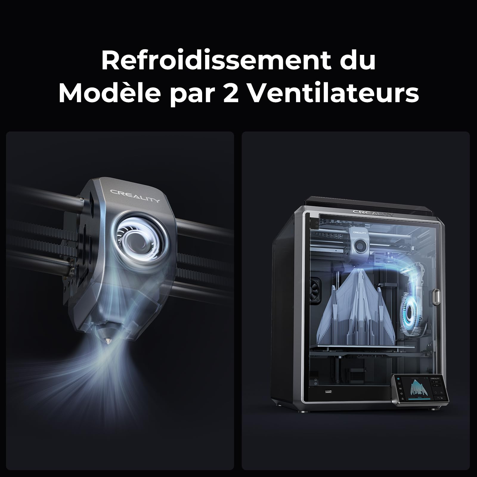 creality-k1-imprimante-3d-rapide-600mm-s-volume-220x220x250mm-buse-300-c-nivelle image 5