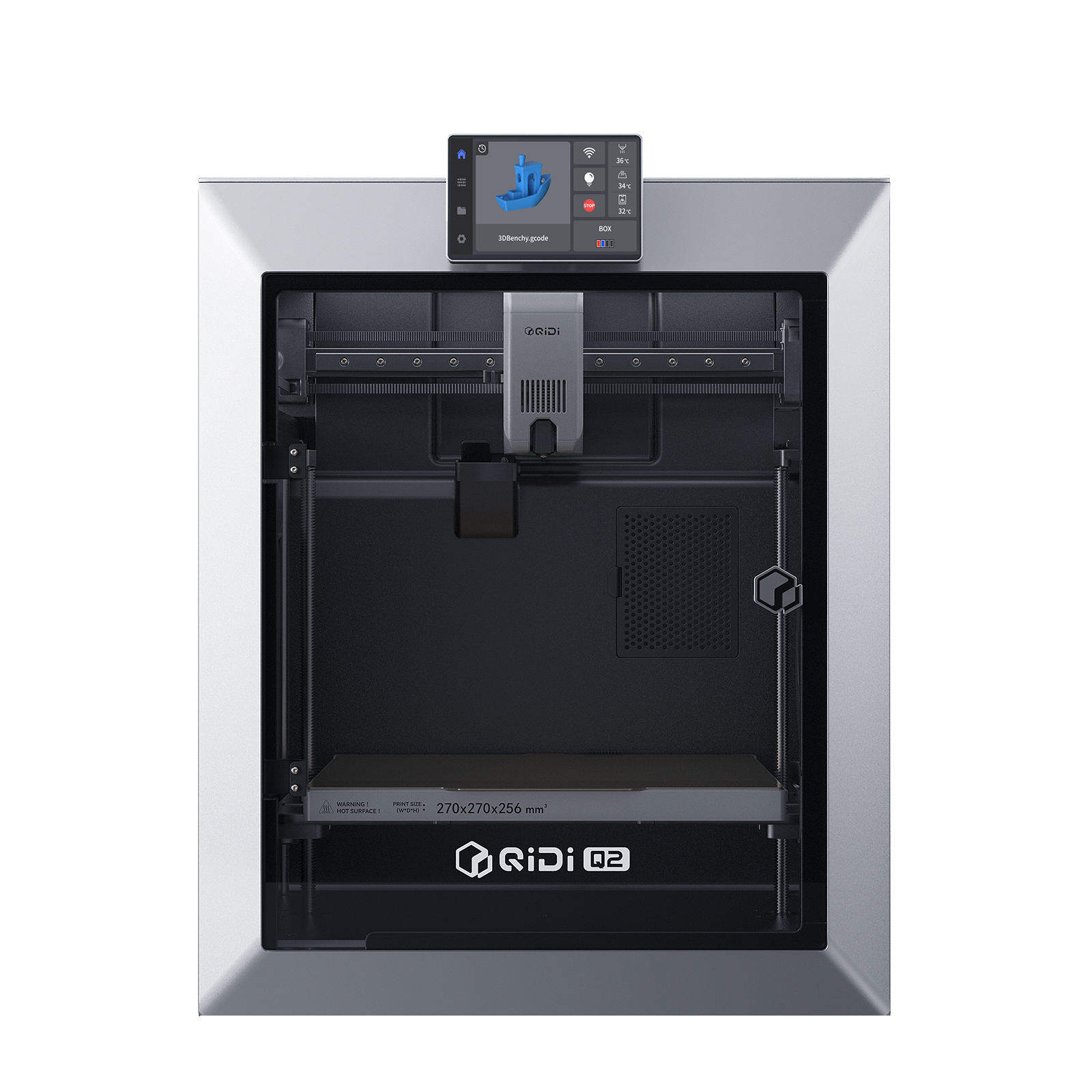qidi-tech-q2-imprimante-3d-270x270x256-mm-370-c-caisson-actif-65-c image 2