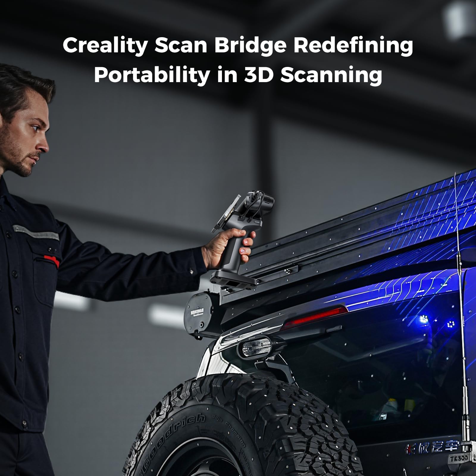 creality-scan-bridge-pour-cr-scan-raptor-module-wifi-6-sans-fil image 2