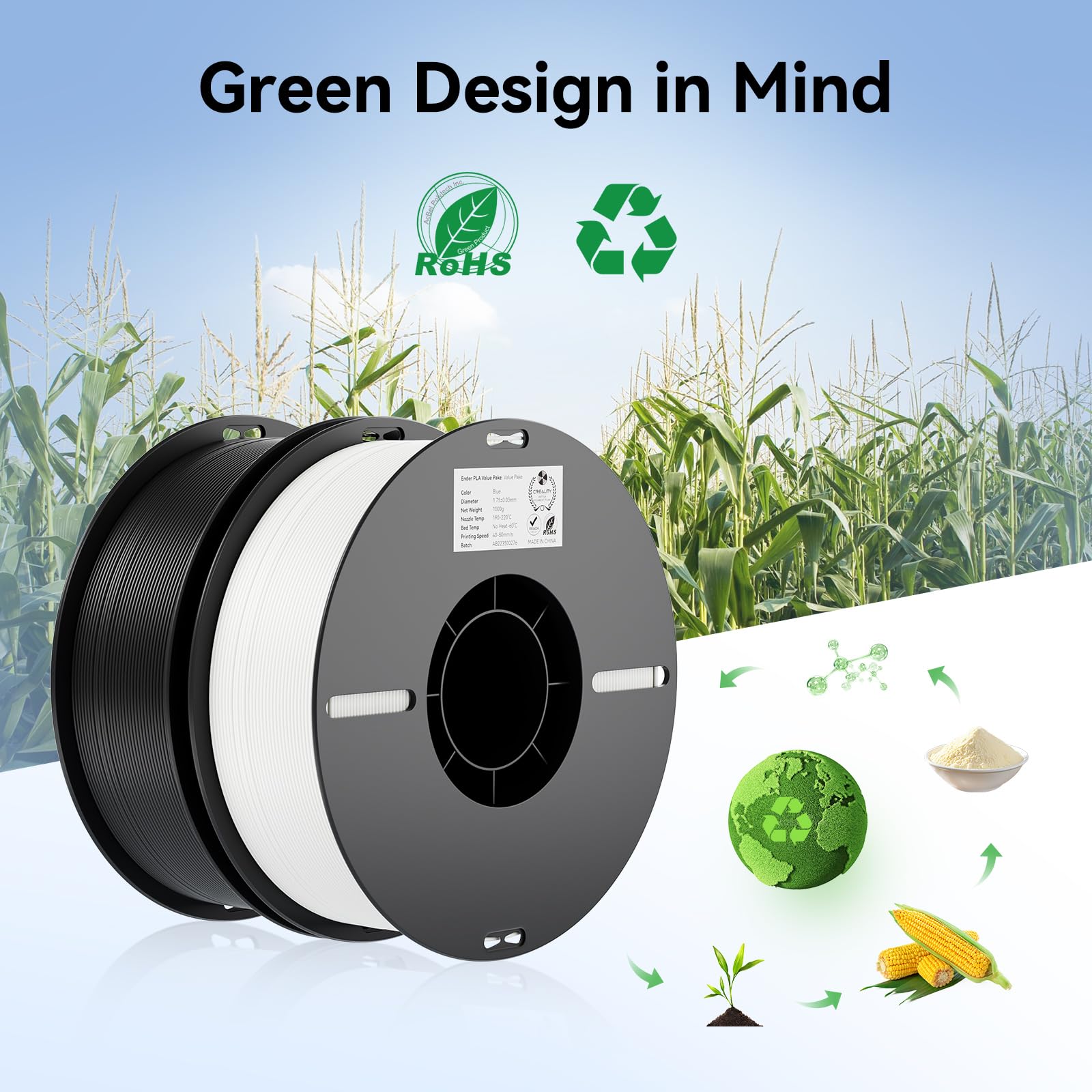 creality-ender-filament-pla-1-75-mm-lot-4-x-1-kg-pr-cision-0-02-mm image 7