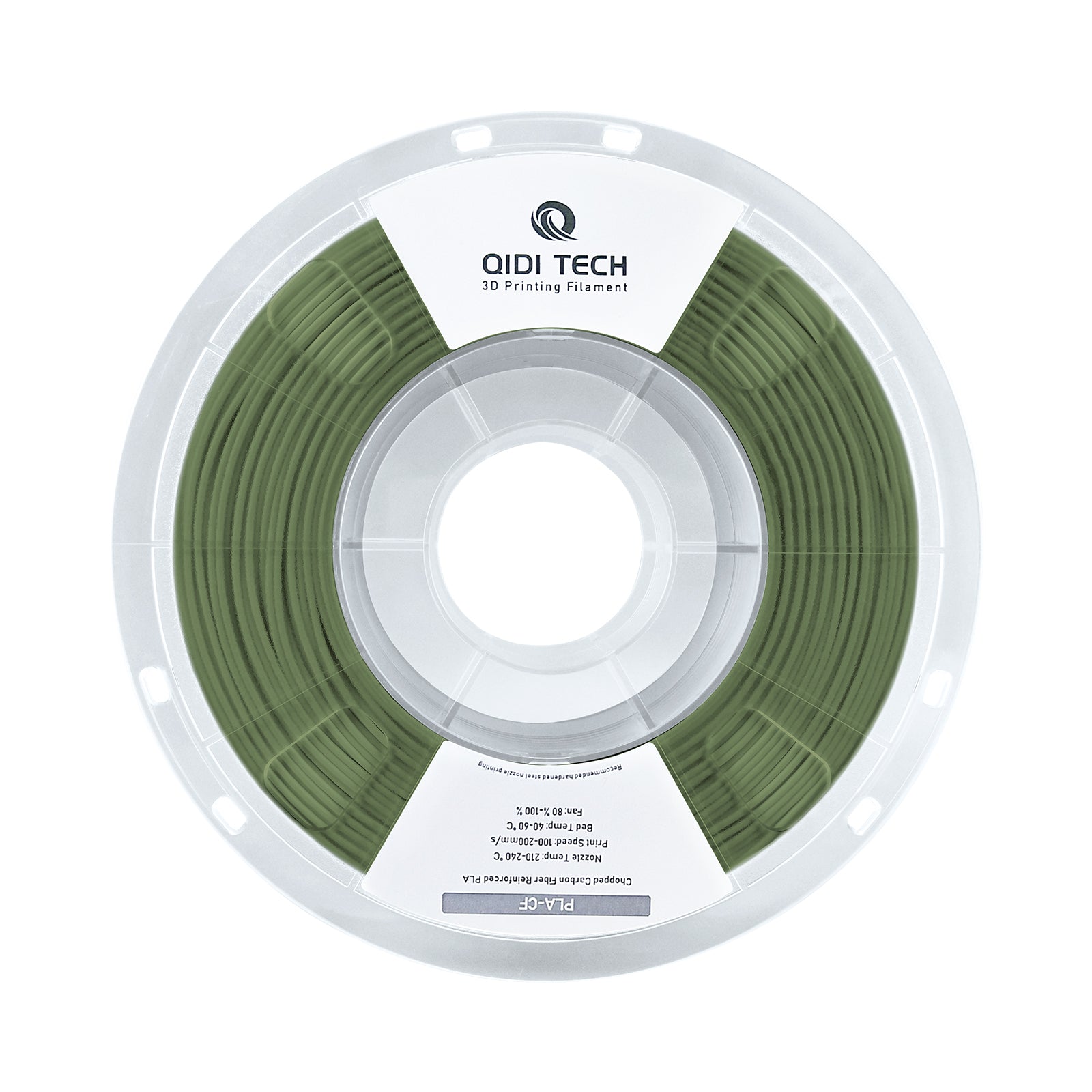 qidi-tech-pla-cf-filament-pla-carbone-1-75-mm-mat-facile image 3