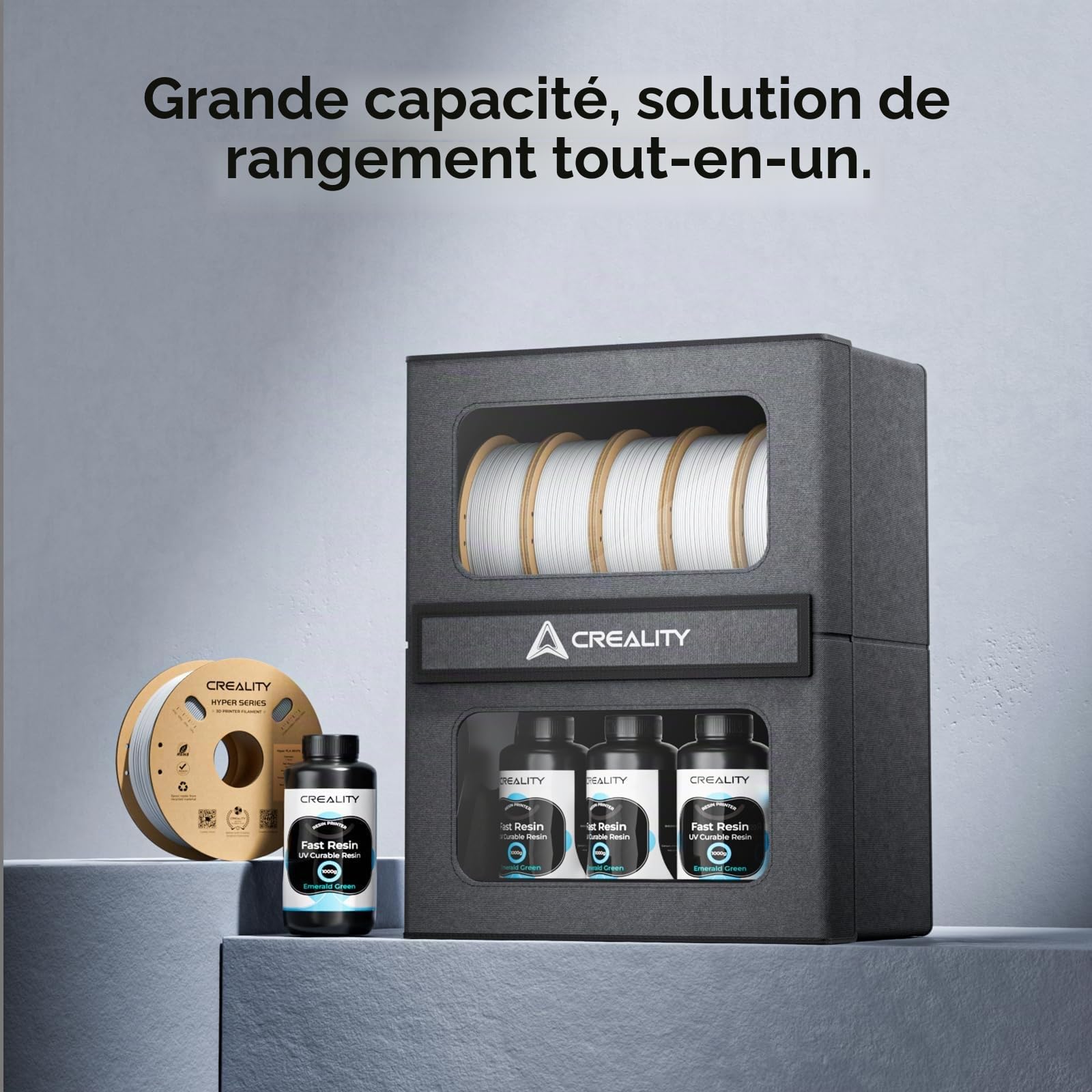 creality-bo-te-de-rangement-filaments-spacepi-s-choir-10-bobines-magn-tique image 3