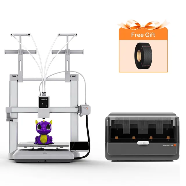 anycubic-kobra-x-combo-imprimante-3d-fdm-avec-filament-recharge-pla-basic-1kg-of image 1