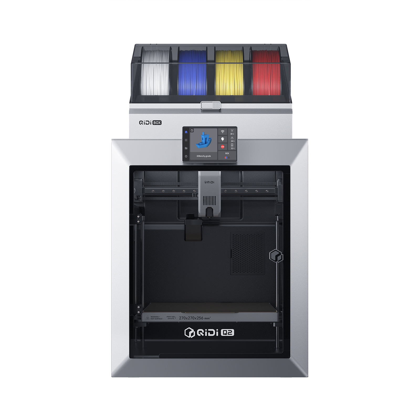 qidi-tech-q2-imprimante-3d-270x270x256-mm-370-c-caisson-actif-65-c image 4