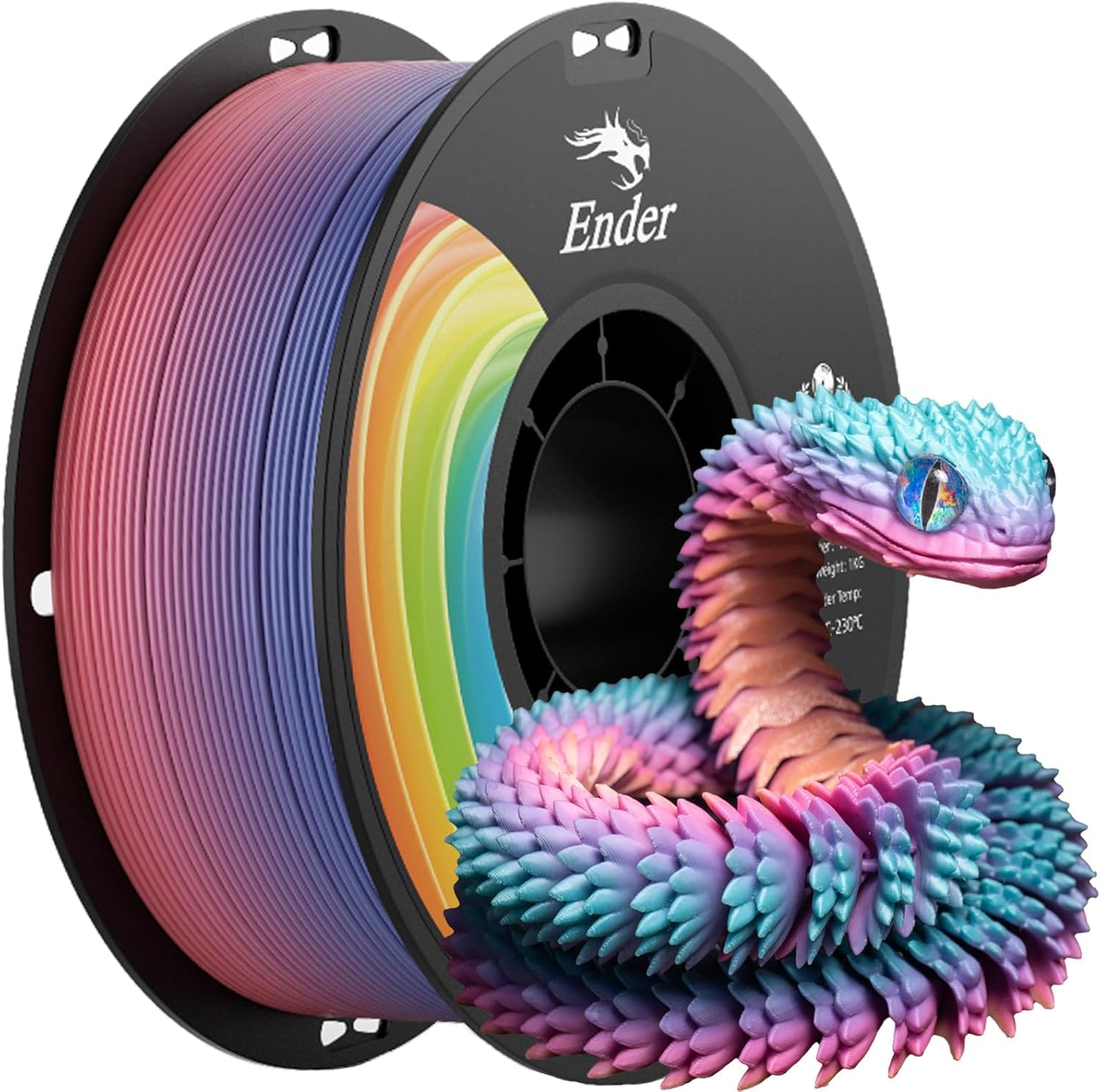 creality-ender-pla-filament-pla-1-75-mm-1-kg-arc-en-ciel image 1