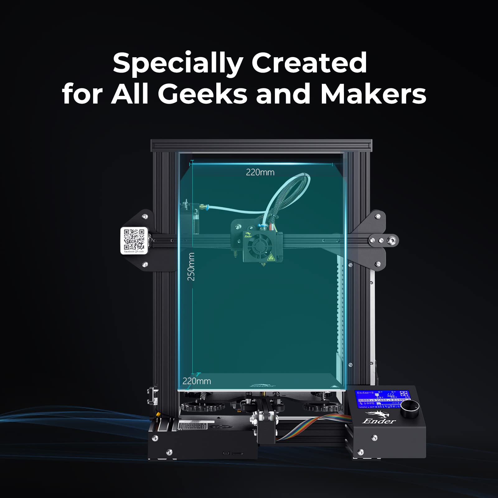 creality-ender-3-imprimante-3d-fdm-220x220x250-mm image 2