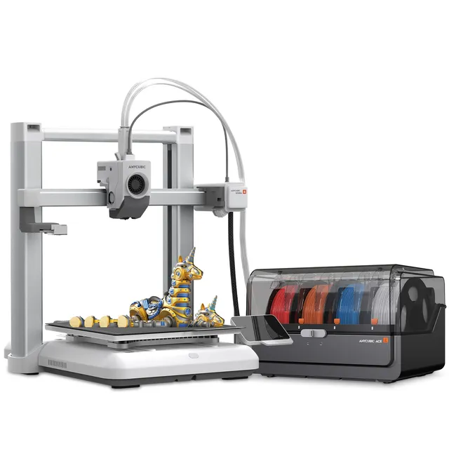 anycubic-kobra-4-combo-imprimante-3d-fdm-grand-format-rapide image 1