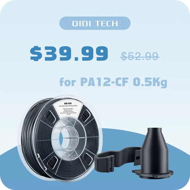 qidi-tech-filament-pa12-cf-0-5-kg-renforc-fibre-de-carbone image 1