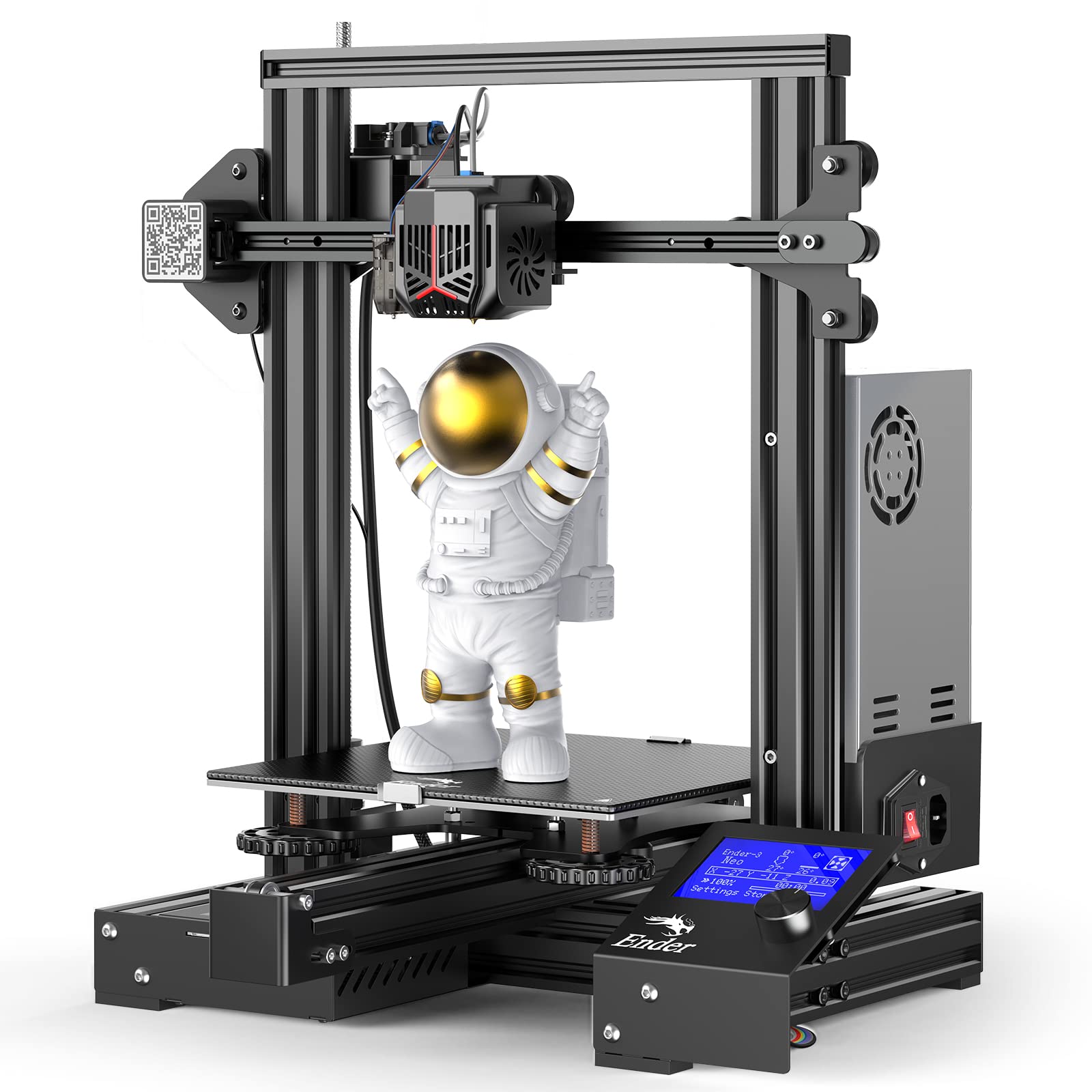 creality-ender-3-neo-imprimante-3d-avec-nivellement-automatique-cr-touch-plaque- image 1