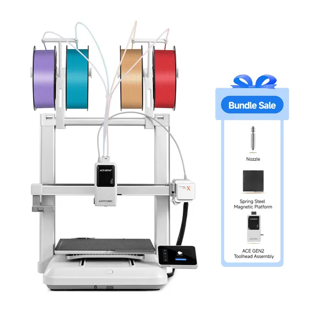 anycubic-kobra-x-pack-all-in-one-bundle-imprimante-3d-fdm-compl-te image 1