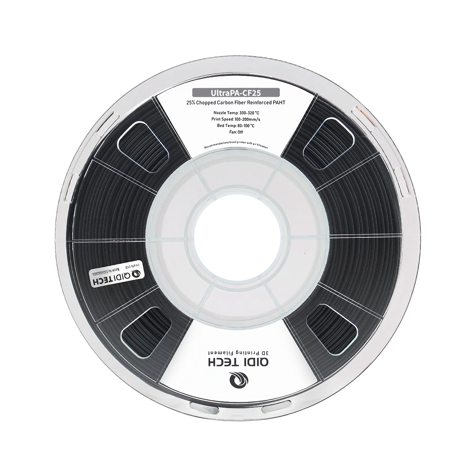 qidi-tech-ultrapa-cf25-ppa-cf25-filament-ppa-fibre-de-carbone-25 image 1