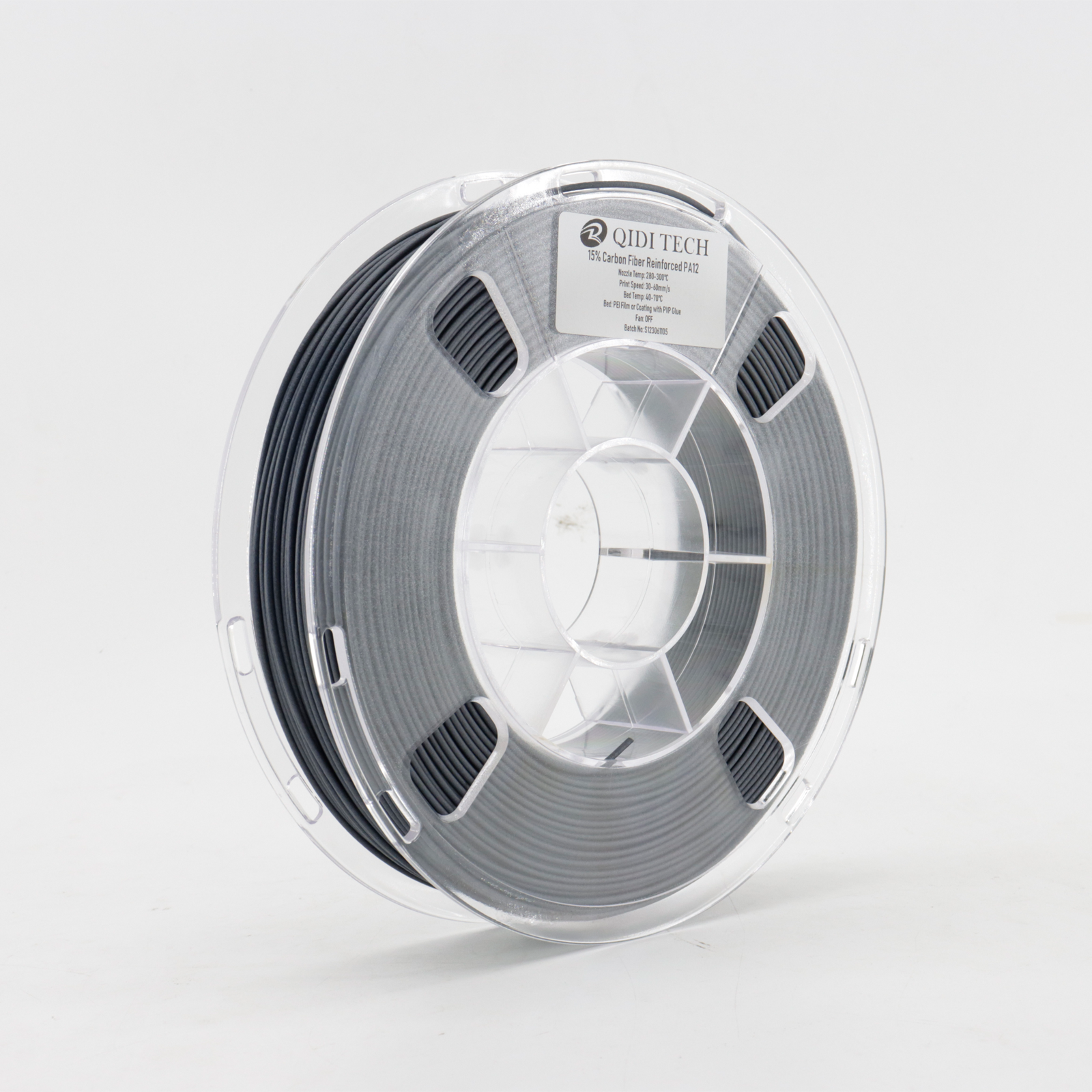 qidi-tech-filament-pa12-cf-0-5-kg-renforc-fibre-de-carbone image 3
