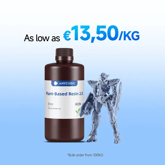 anycubic-plant-based-uv-resin-2-0-r-sine-v-g-tale-pour-imprimante-3d-lcd-dlp image 1