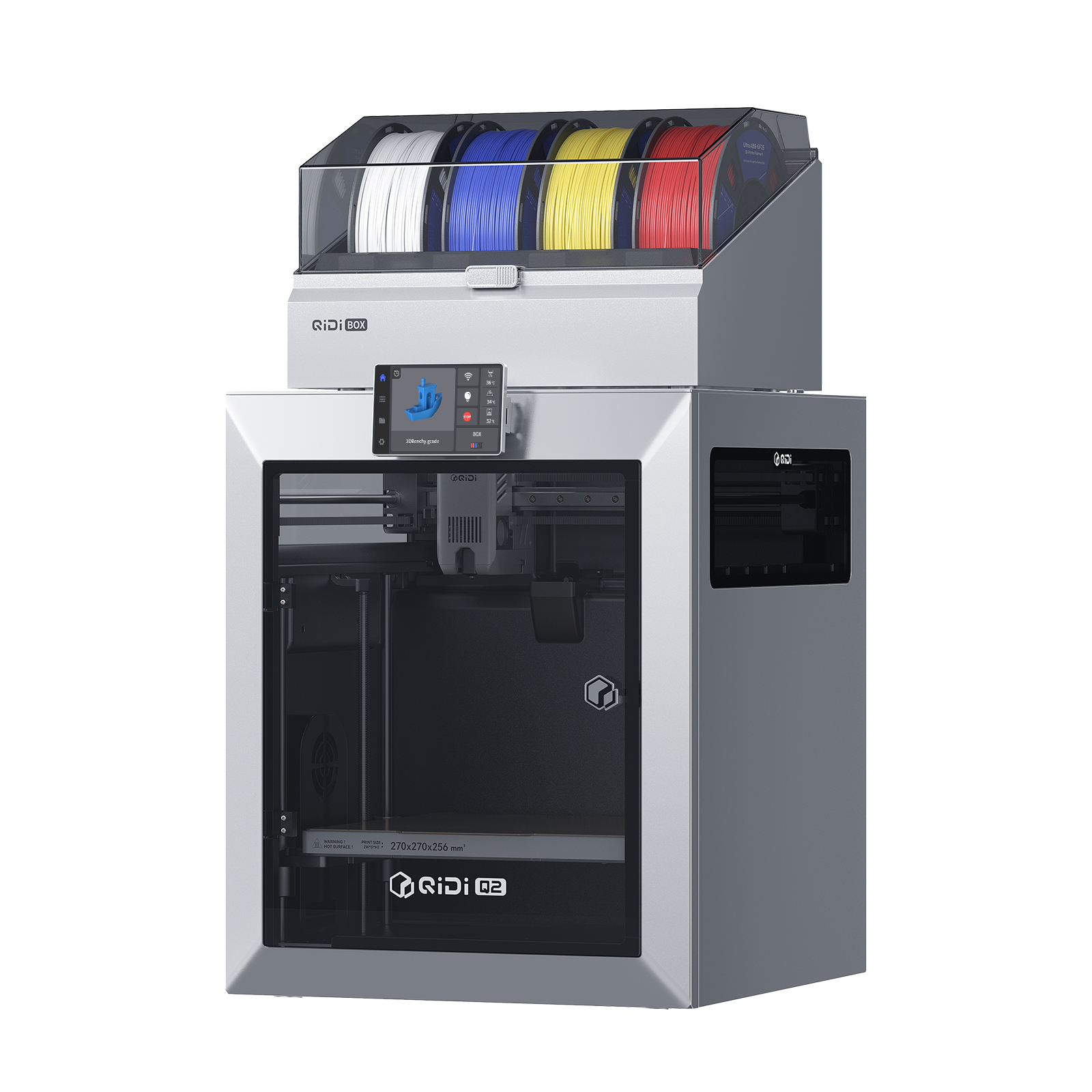 qidi-tech-q2-imprimante-3d-270x270x256-mm-370-c-caisson-actif-65-c image 5