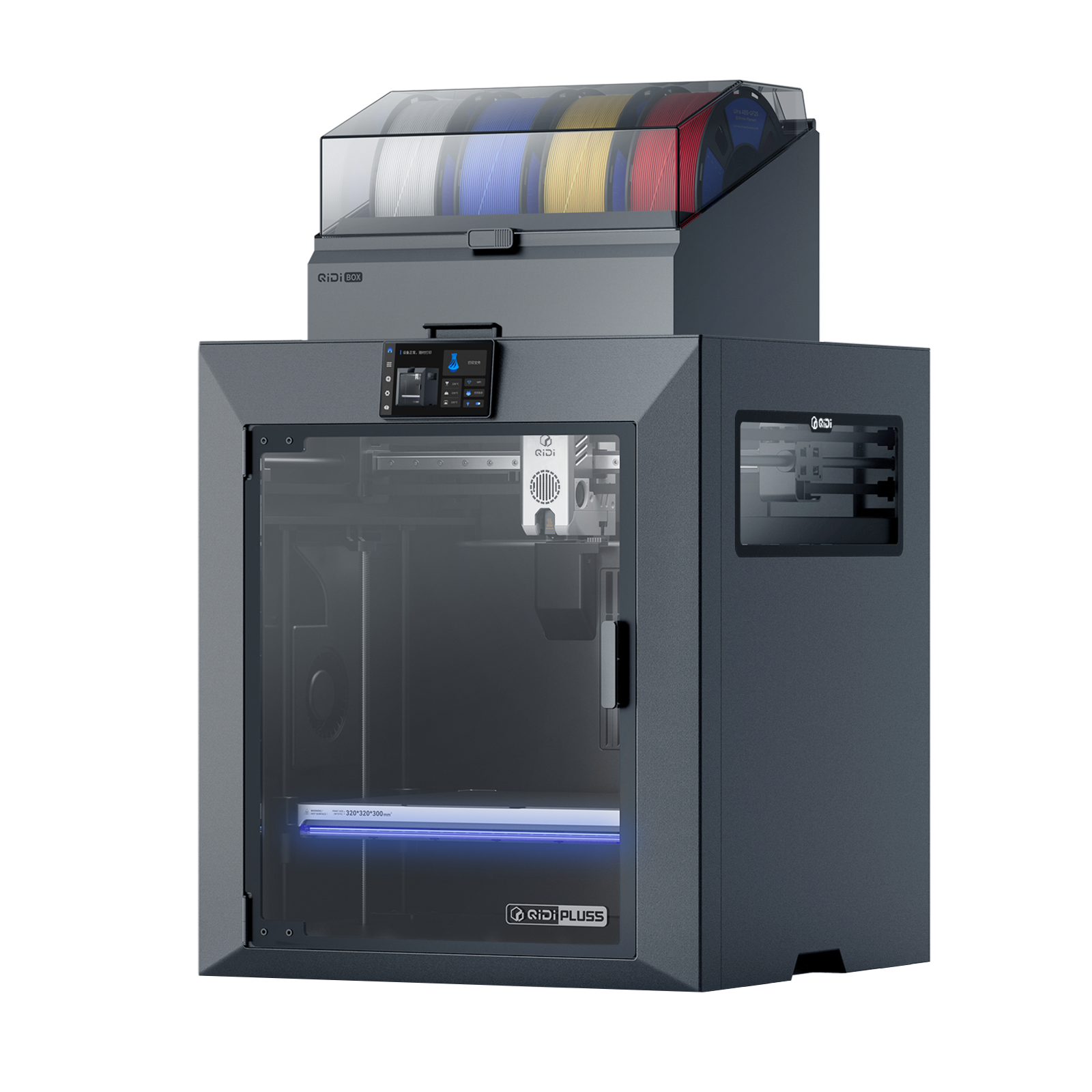 qidi-tech-plus5-imprimante-3d-grand-format-320x320x300-mm-buse-370-c-chambre-65- image 4