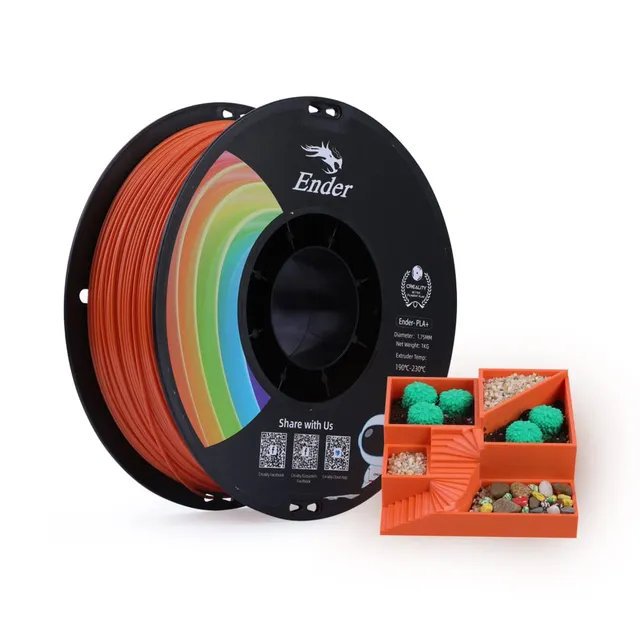 creality-ender-pla-filament-1-75-mm-1-kg-haute-t-nacit-orange image 1