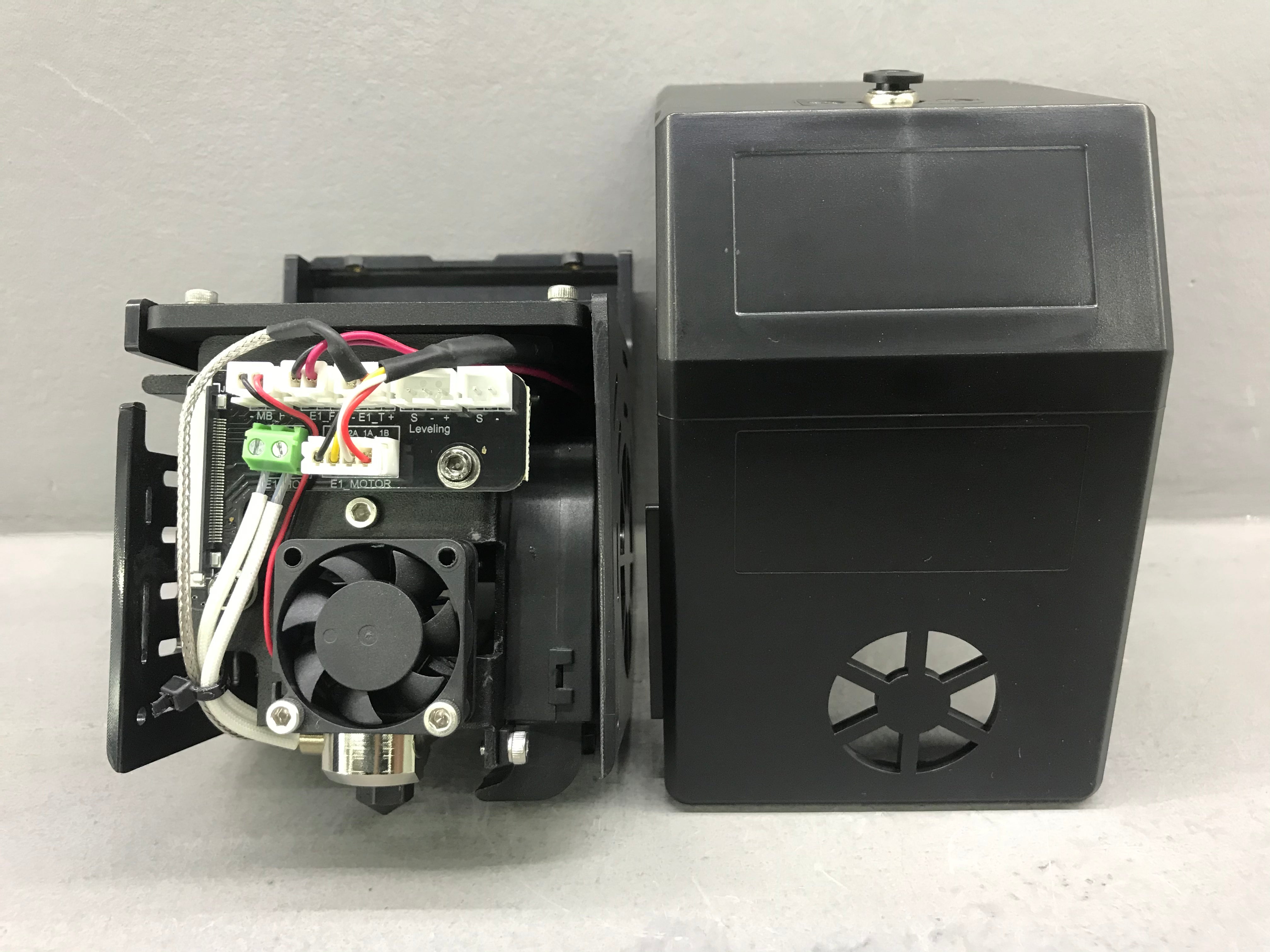 qidi-tech-x-cf-pro-extrudeur-complet-sans-capot-ni-bl-touch image 4