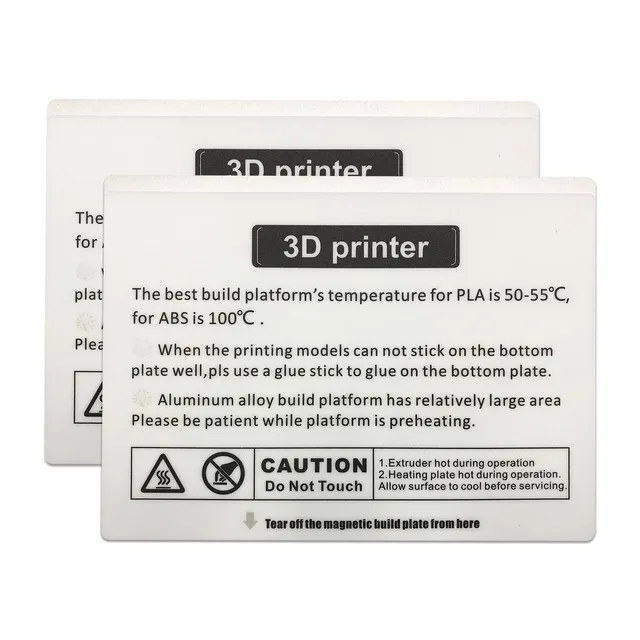 qidi-tech-x-plus-adh-sif-plateau-d-impression-lot-de-2 image 1