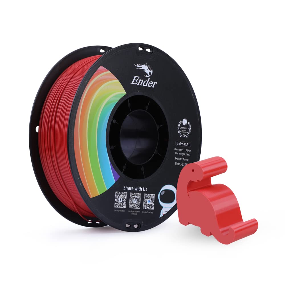 creality-ender-pla-filament-1-75-mm-1-kg-rouge image 1