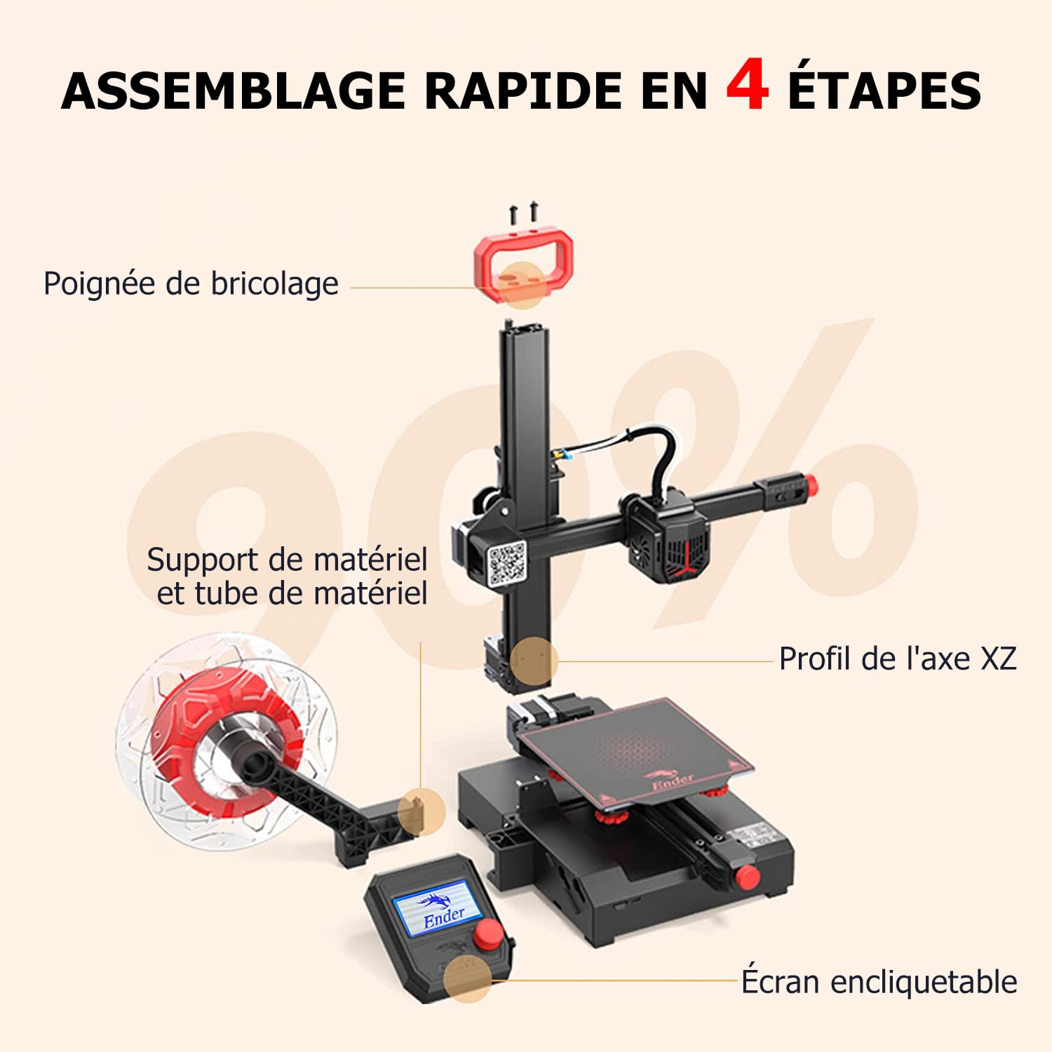 creality-ender-2-pro-mini-imprimante-3d-fdm-165x165x180mm image 4