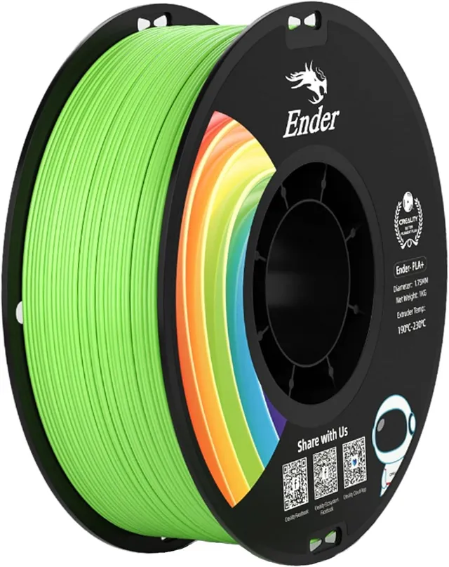 creality-ender-pla-filament-1-75-mm-1-kg-vert-pomme-0-02-mm image 1