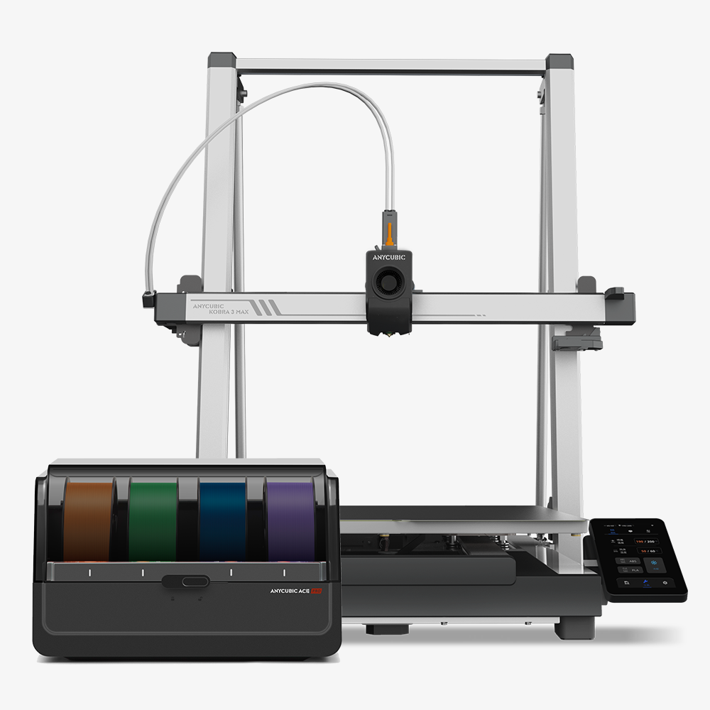 anycubic-kobra-3-max-combo-imprimante-3d-multicolore-grand-format-420x420x500mm- image 2