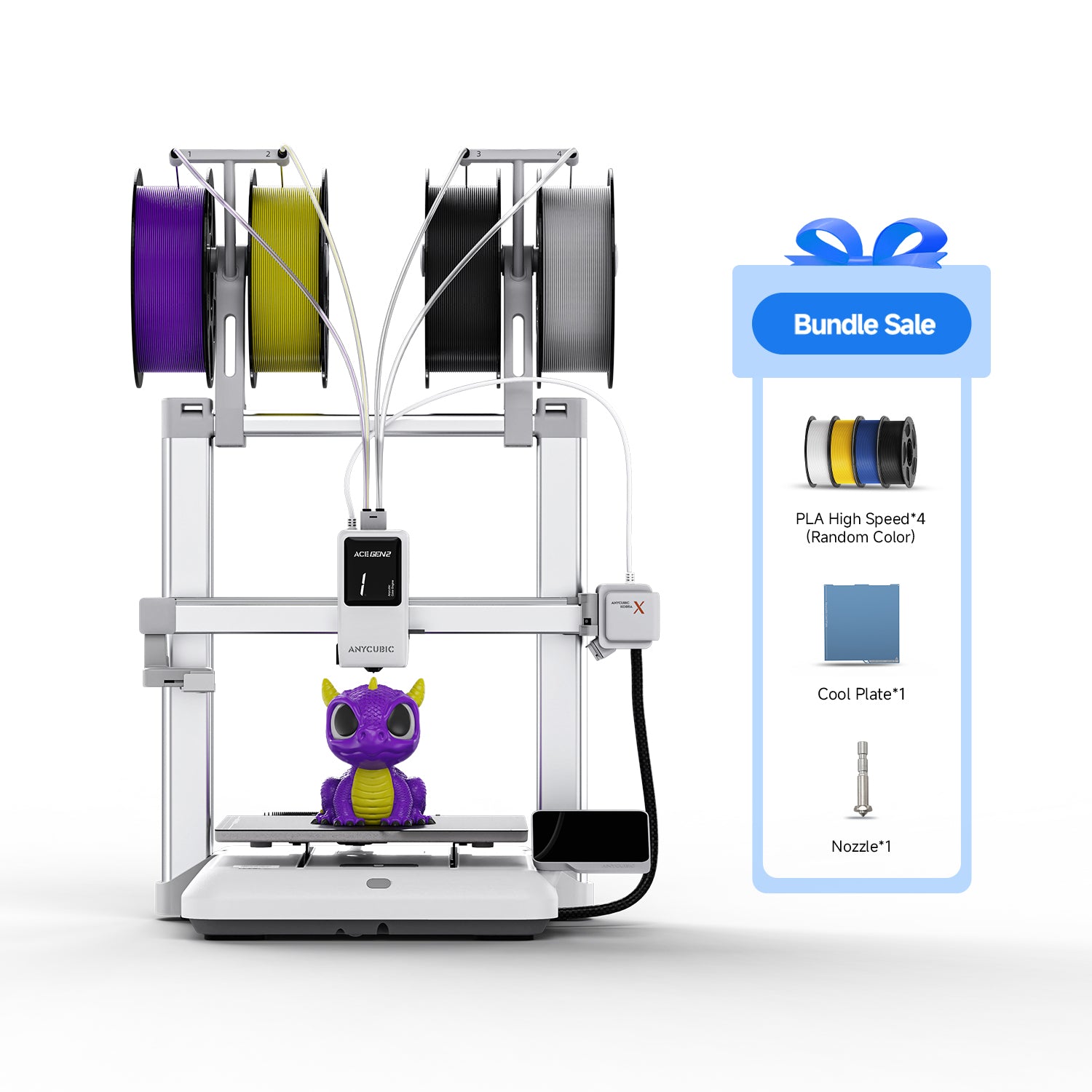 anycubic-kobra-x-pack-all-in-one-bundle-imprimante-3d-fdm-compl-te image 2
