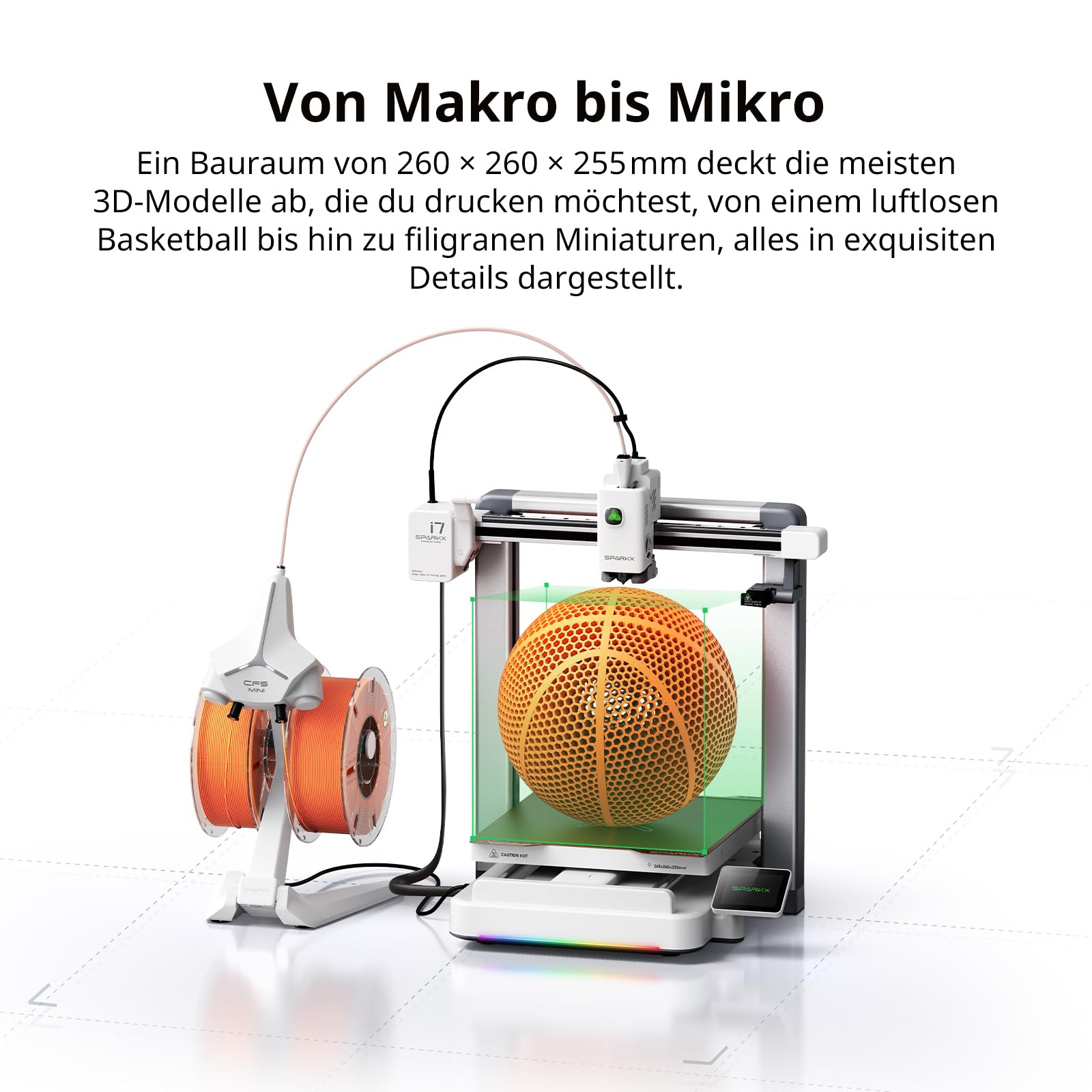 creality-sparkx-i7-imprimante-3d-fdm-bureau-avec-ia-photo-3d-et-multicolore image 7